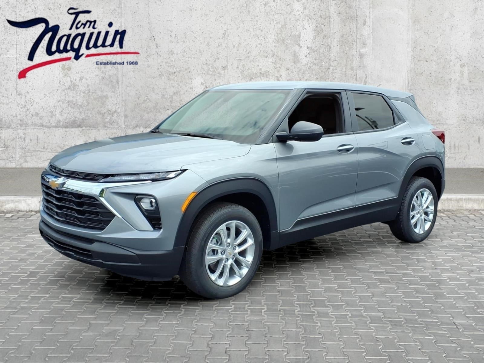2026 Chevrolet Trailblazer LS in Sterling Gray Metallic — front three-quarter view