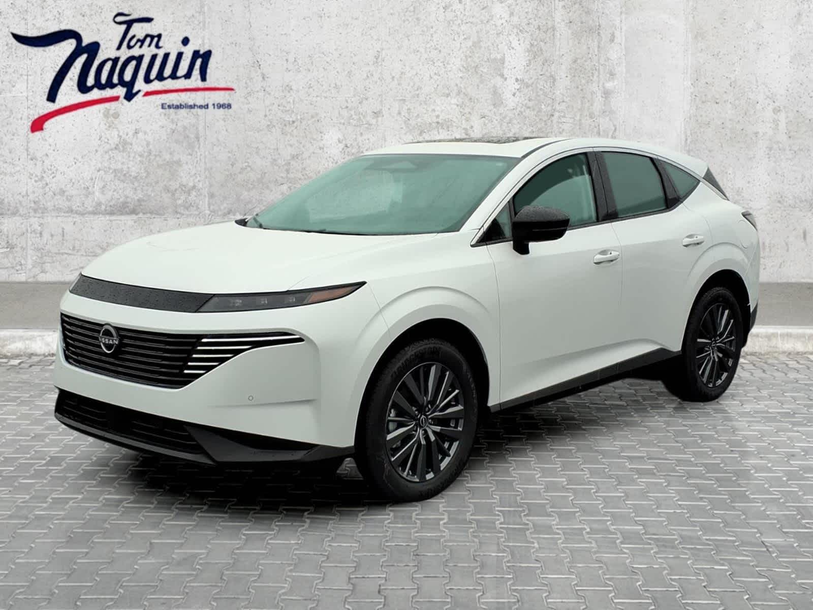 2026 Nissan Murano SL in Everest White Pearl Tricoat — front three-quarter view
